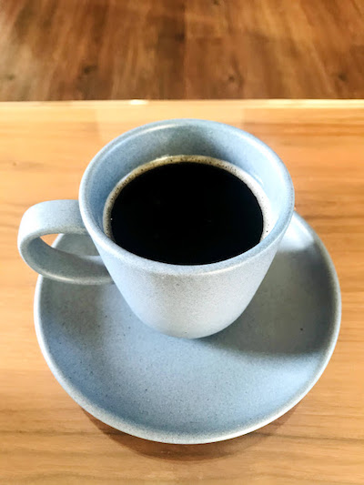 大谷焼きのコーヒーカップ
